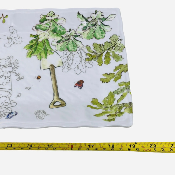 NEW Beatrix Potter Peter Rabbit Large Serving Tray Spring Easter Platter 20” - Picture 2 of 9